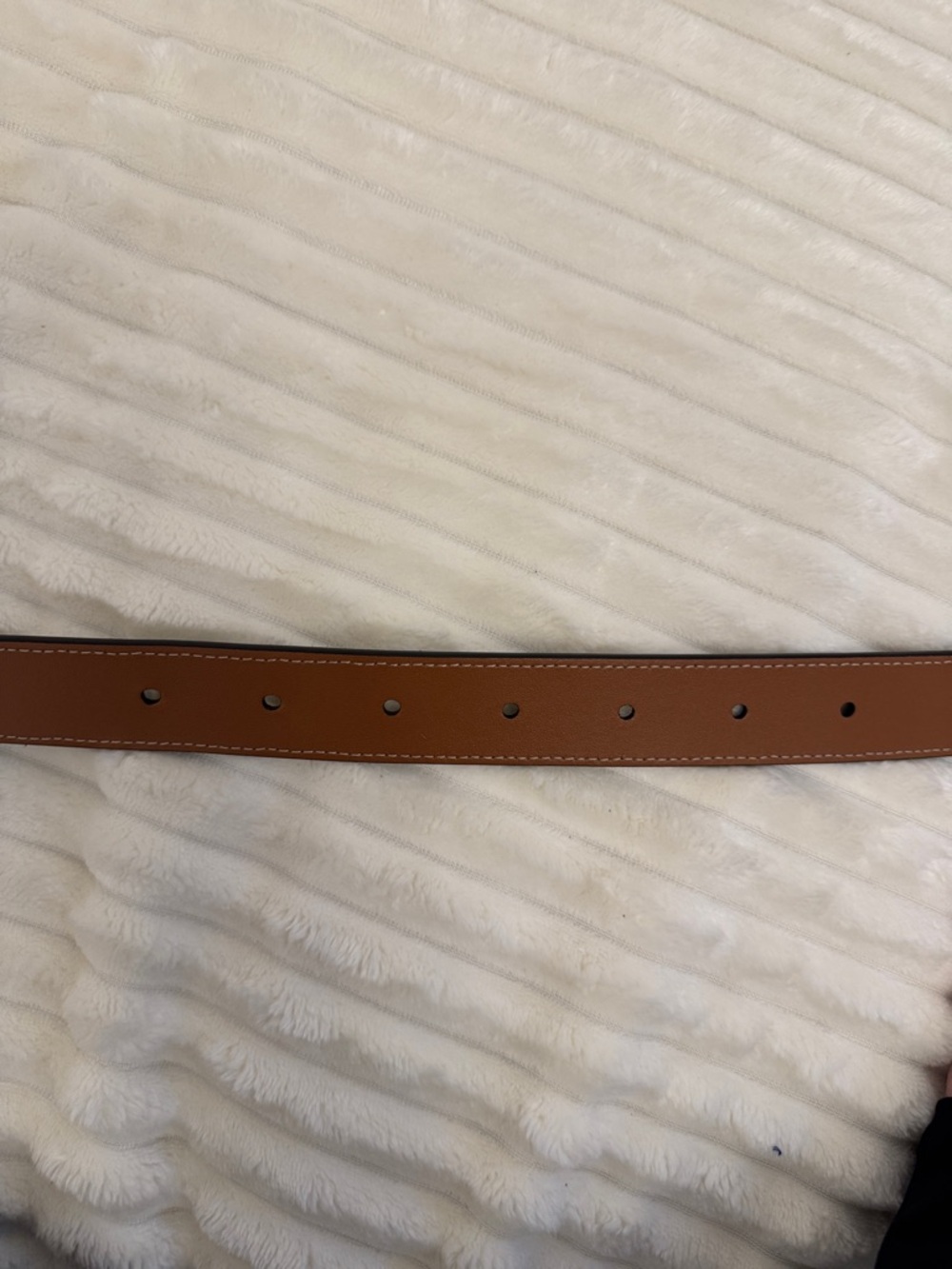 Burberry Beige Black Nova Check Belt with Gold Buckle - BNWOT - Picture 4 of 8